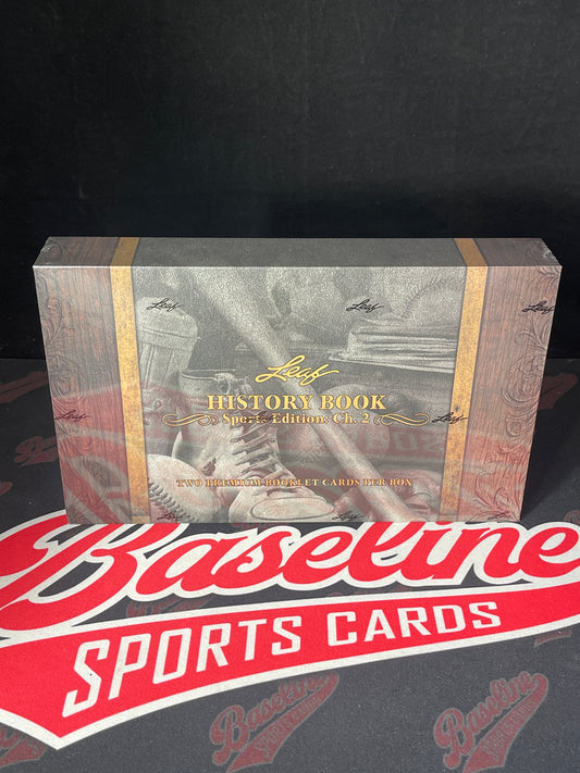 2025 Leaf History Book Sports Edition Chapter 2 Box