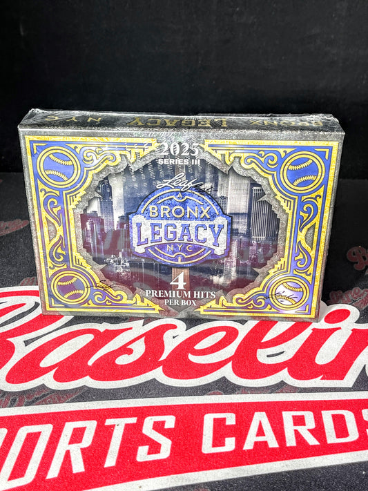 2025 Leaf A Bronx Legacy Baseball Box