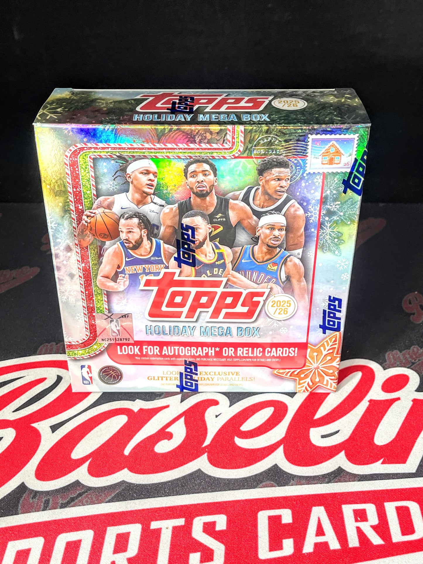 2025/26 Topps Holiday Basketball Mega Box
