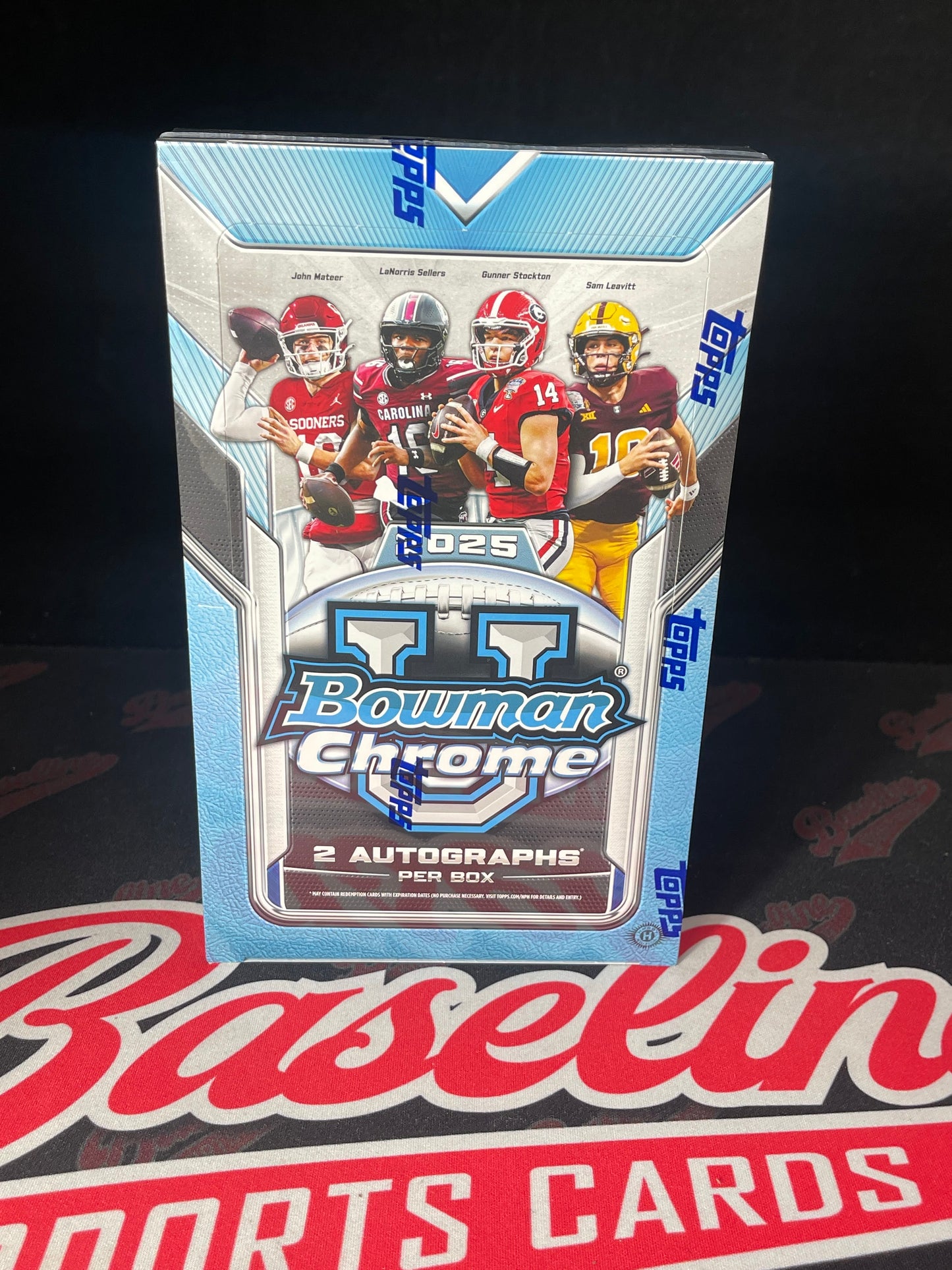 2025 Bowman Chrome University Football Hobby Box