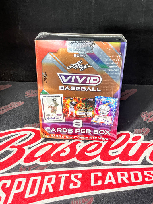 2025 Leaf Vivid Baseball Hobby Box