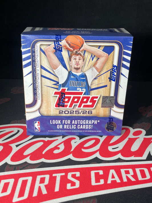 2025/26 Topps Basketball Mega Box