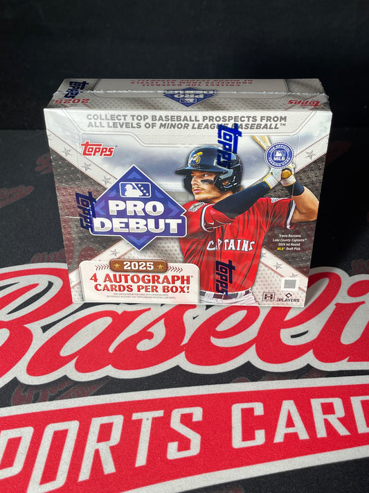 2025 Topps Pro Debut Baseball Hobby Box