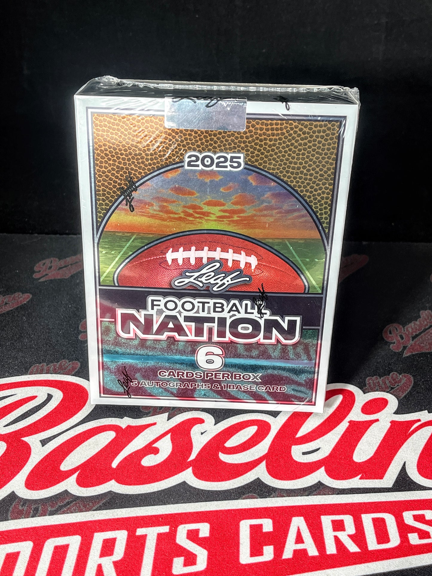 2025 Leaf Football Nation Hobby Box