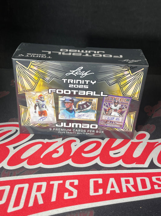 2025 Leaf Trinity Football Jumbo Box