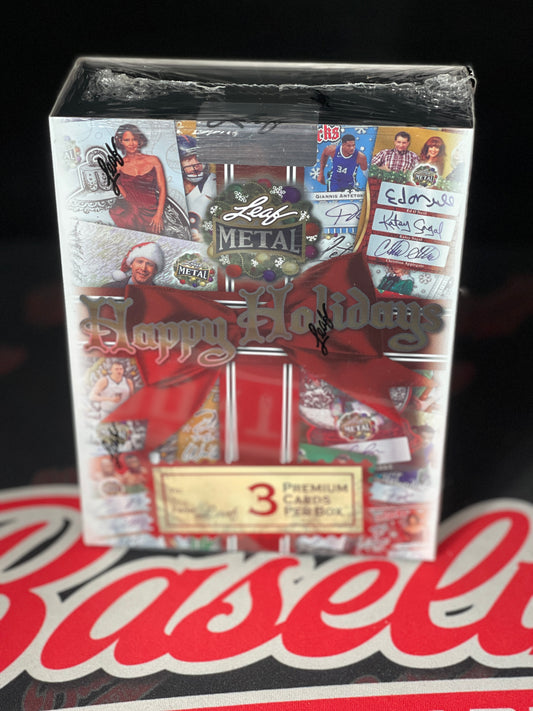 2025 Leaf Metal Happy Holidays Box