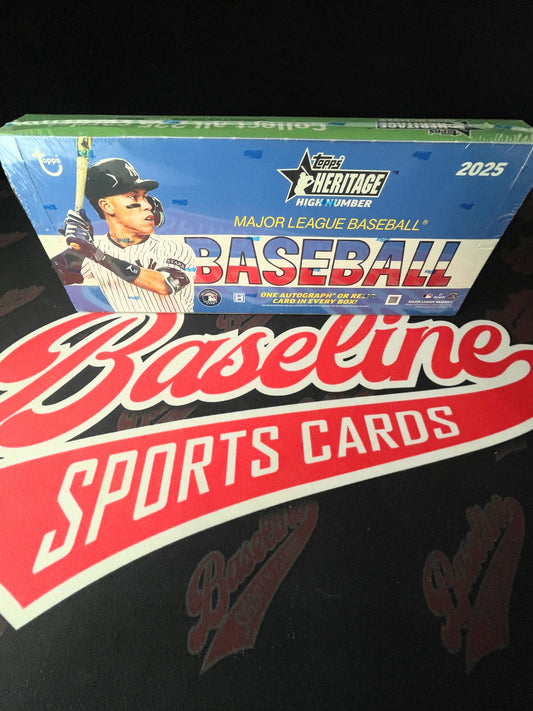 2025 Topps Heritage High Number Baseball Hobby Box