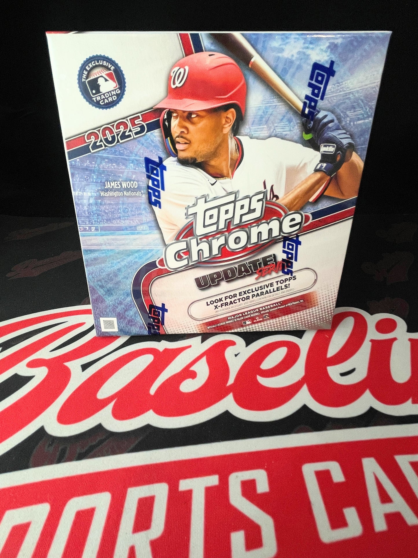 2025 Topps Chrome Update Series Baseball Mega Box
