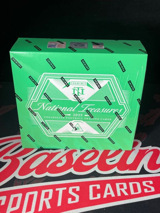 2025 Panini National Treasures Collegiate Football Hobby Box