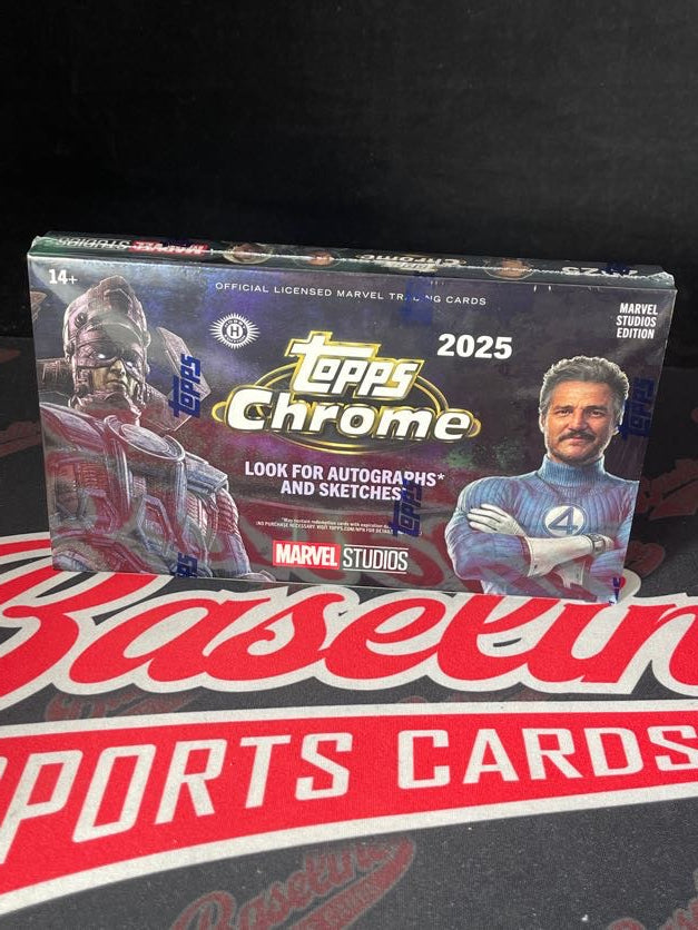 2025 Topps Marvel Studios Chrome Hobby Box