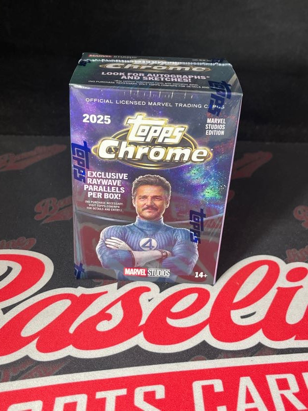 2025 Topps Marvel Studios Chrome Blaster Box