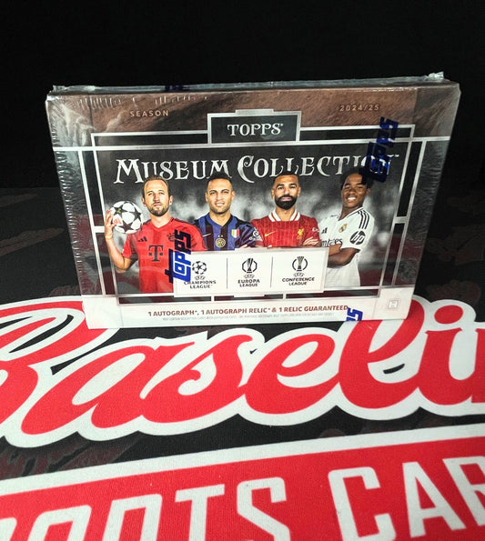 2024/25 Topps UEFA Club Competitions Museum Collection Soccer Hobby Box