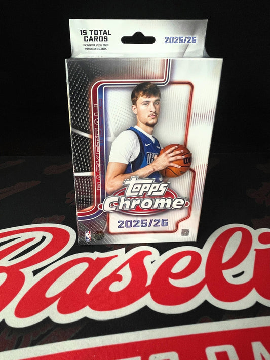 2025/26 Topps Chrome Basketball Hanger Box