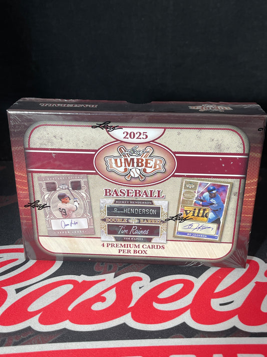 2025 Leaf Lumber Baseball Hobby Box