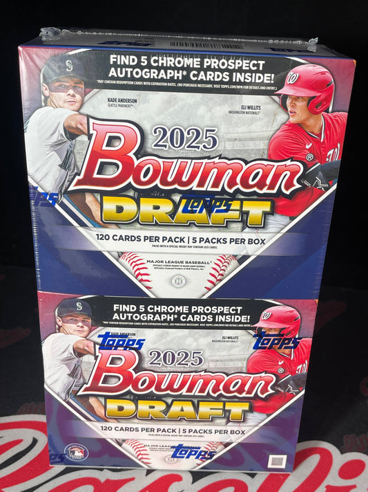 2025 Bowman Draft Baseball Super Jumbo Box
