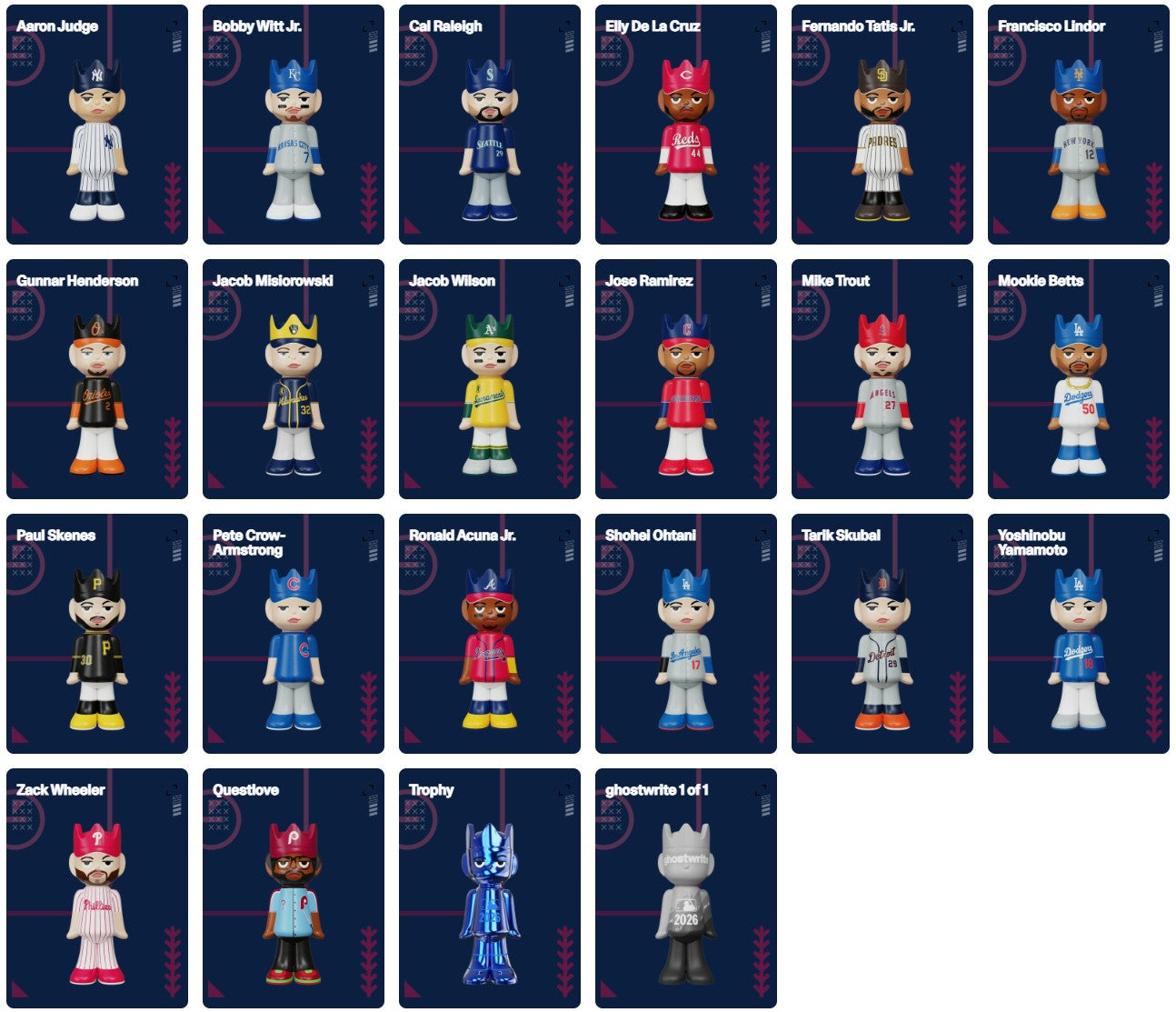 Ghostwrite MLB 2026 Season 100% Figure