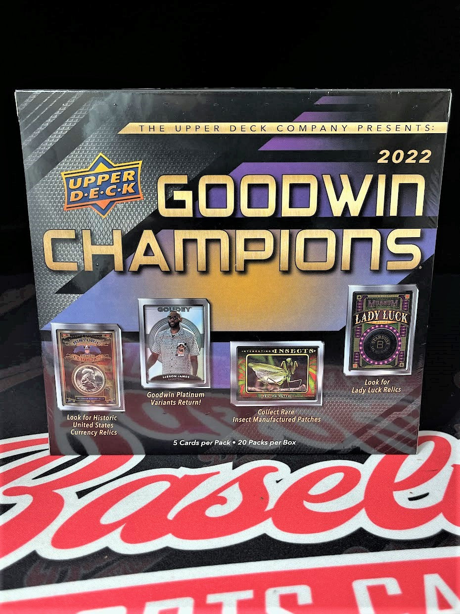 2022 Upper Deck Goodwin Champions Hobby Box