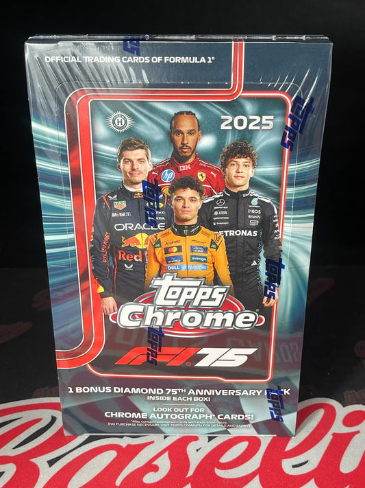 2025 Topps Chrome Formula 1 Hobby Box