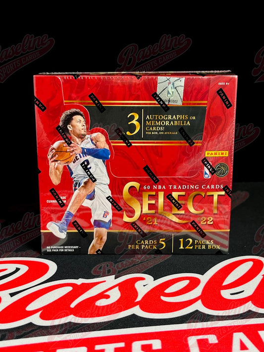 2021-22 Panini Select Basketball Hobby Box